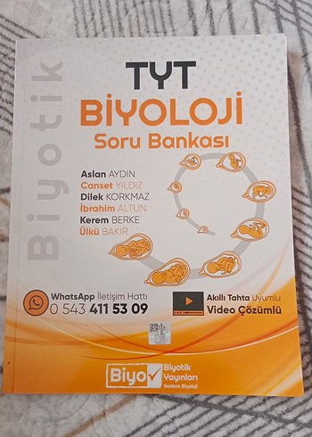 TYT Biyoloji Soru Bankası