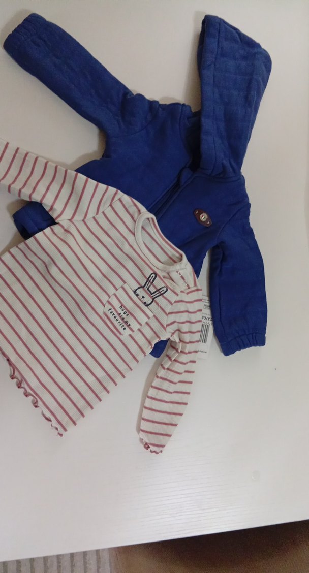 Kız hırka ve T-shirt - Görsel 2