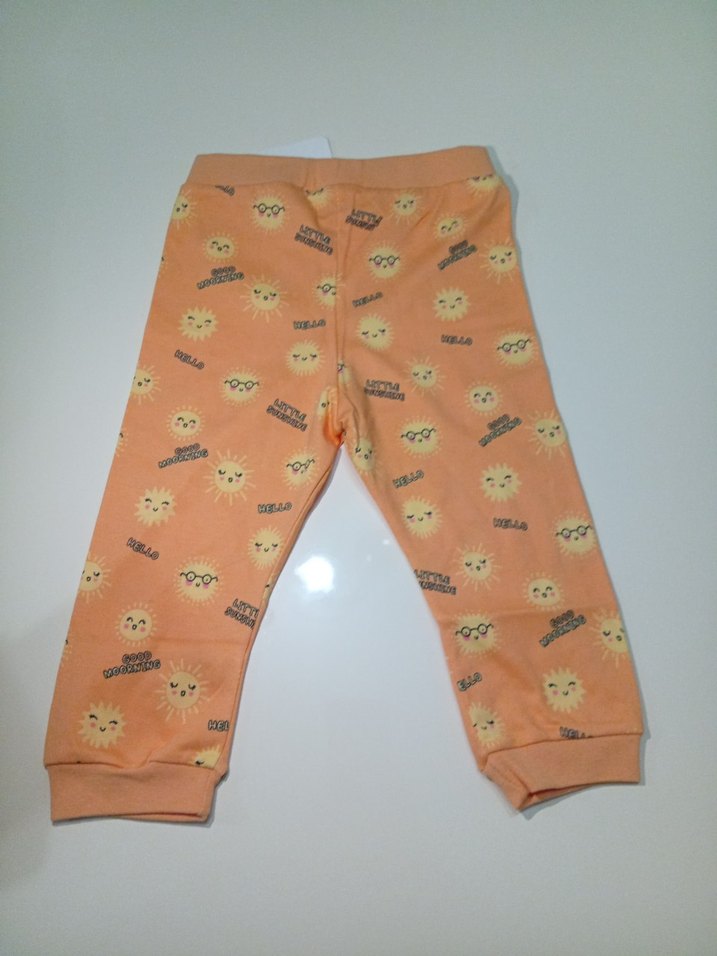 EBEBEK Turuncu Baskılı Çocuk Alt - Görsel 2