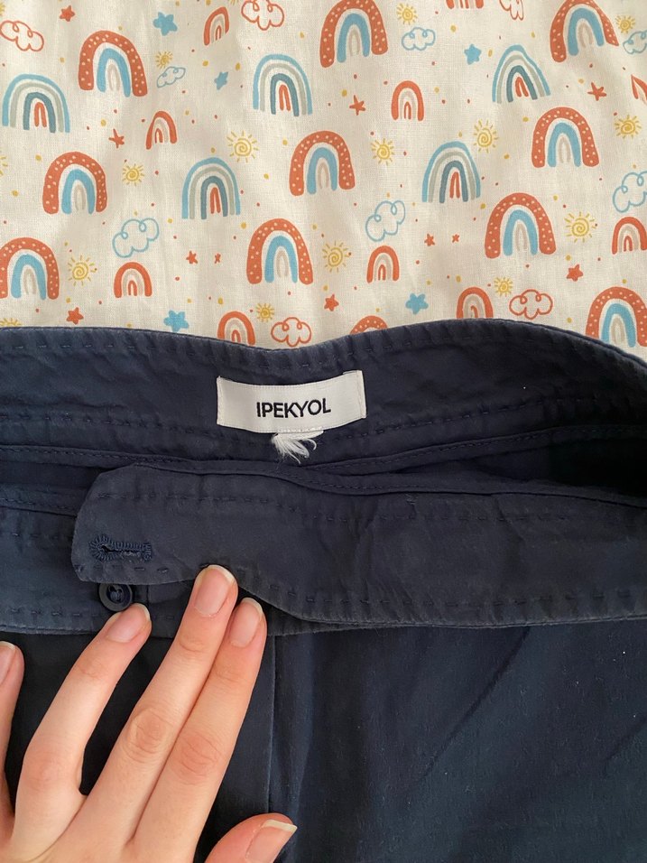 Lacivert Mini şort - Görsel 3