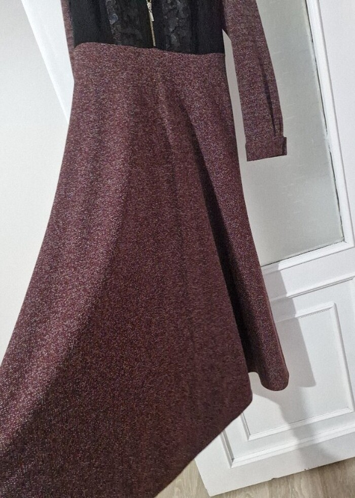 Uzun elbise, anne elbisesi, tesettur elbise  - Görsel 5