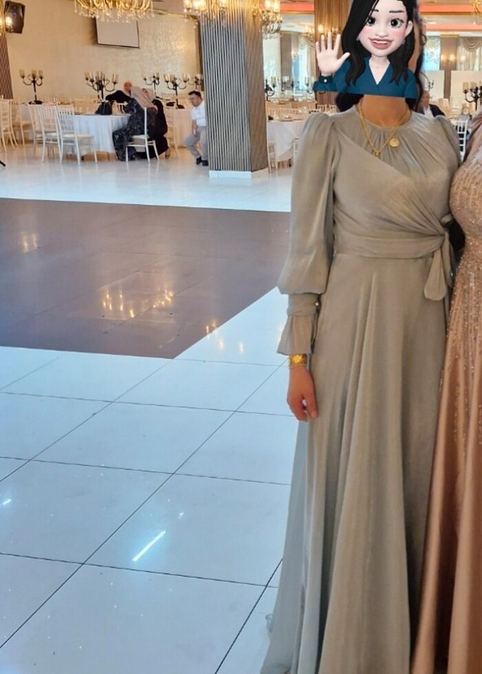 Uzun abiye  - Görsel 3