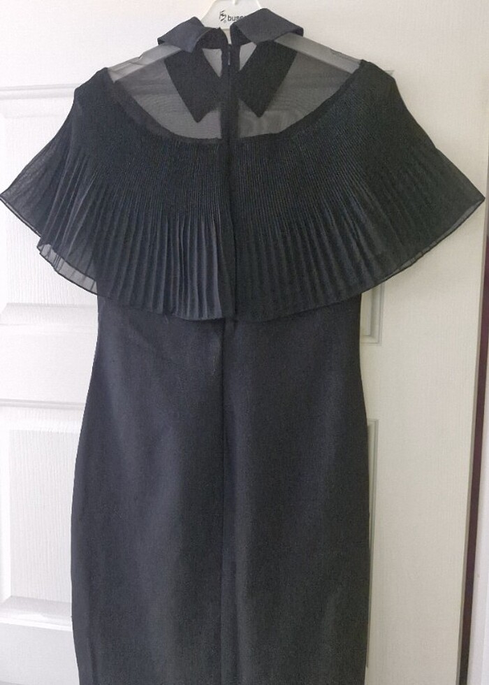 Siyah elbise gece elbisesi  - Görsel 3