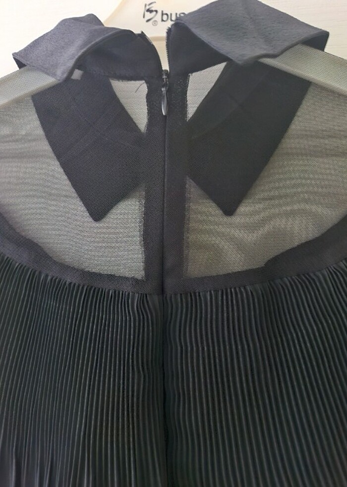 Siyah elbise gece elbisesi  - Görsel 5