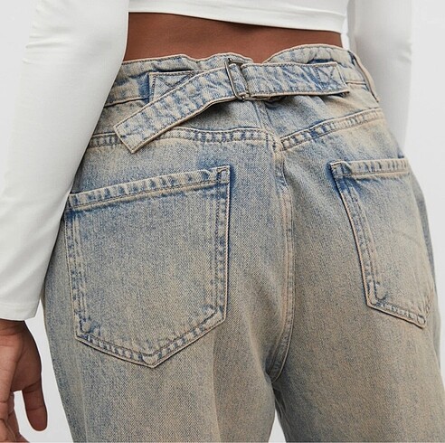 36 Beden Stradivarius Baggy Jean