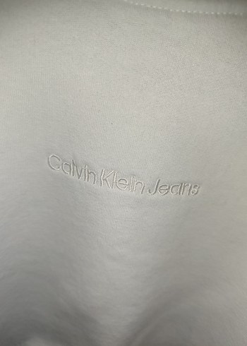 Calvin Klein kadın crop sweatshirt - Görsel 4