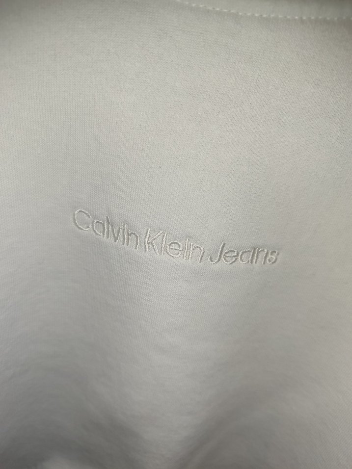 Calvin Klein kadın crop sweatshirt - Görsel 4