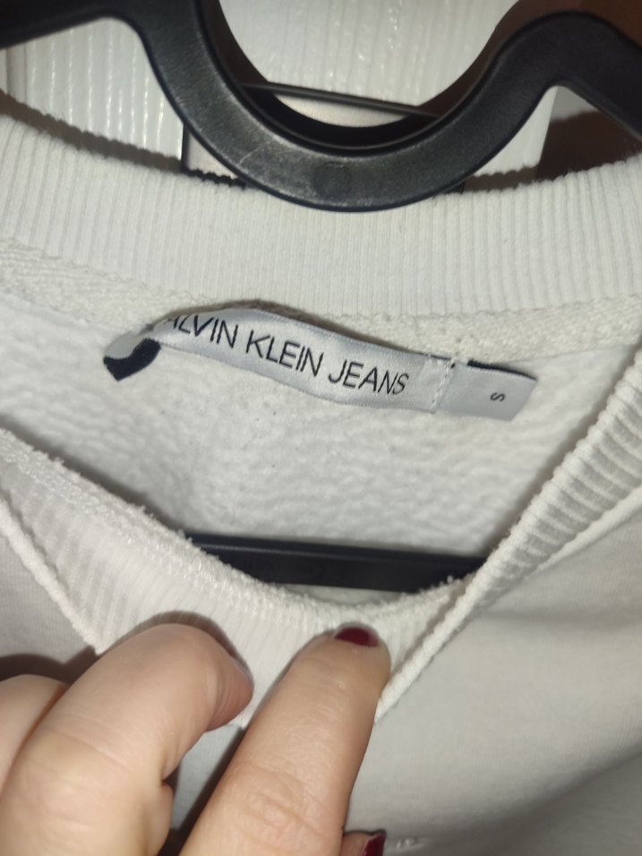 Calvin Klein kadın crop sweatshirt - Görsel 5
