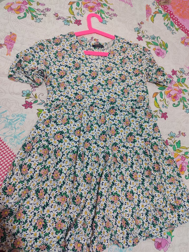 Milla çilekli elbise - Görsel 4