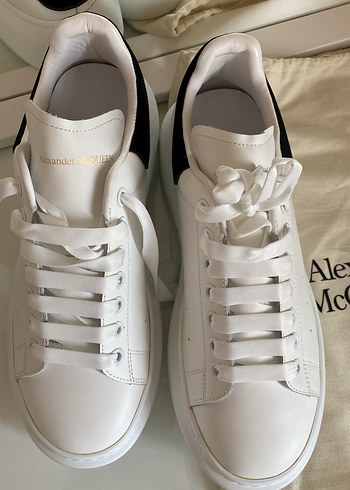 Alexander McQueen Beyaz Deri Sneaker