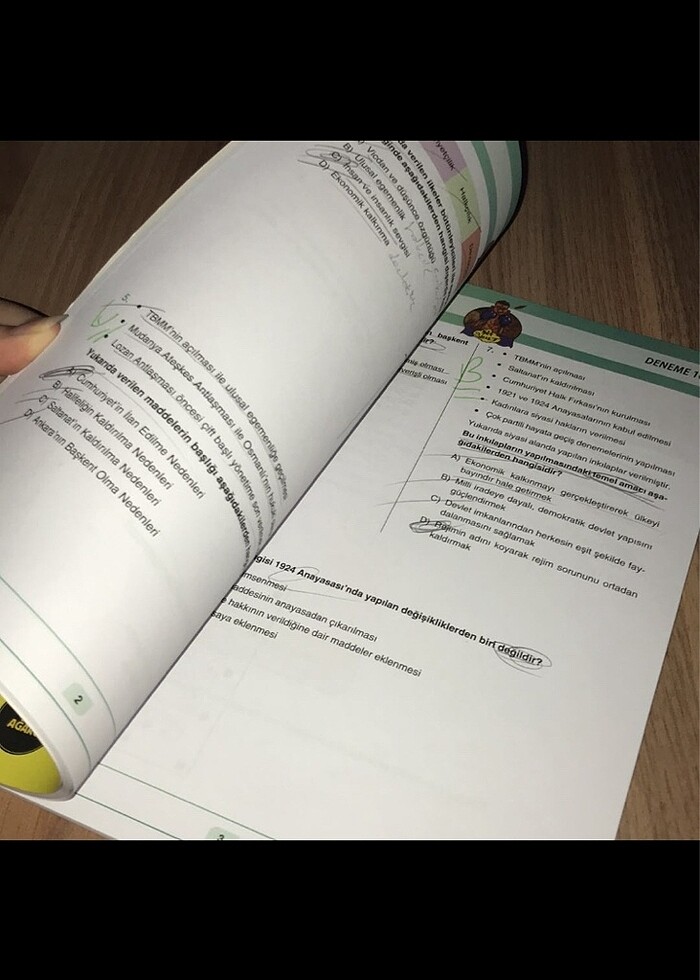 lgs inkılap tarihi deneme - Görsel 2