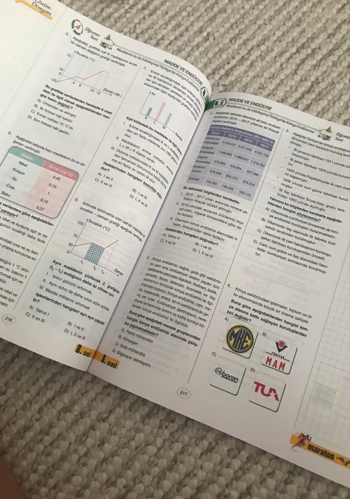 Maraton 8. Sınıf Fen Bilimleri Soru Bankası - Görsel 3