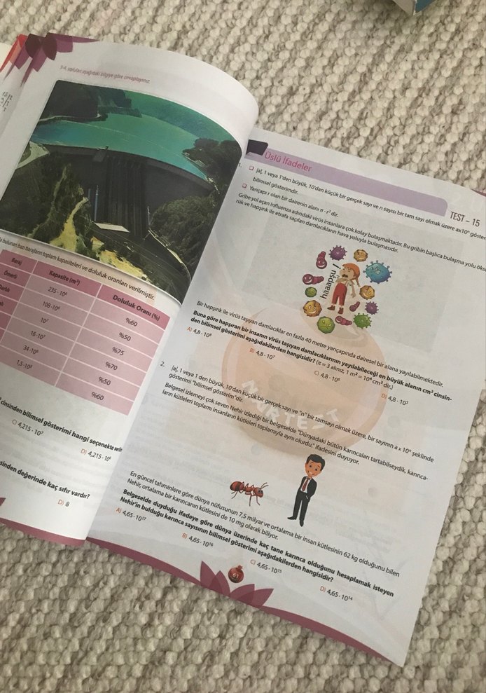 8. Sınıf Matematik Beceri Temelli Soru Bankası - Görsel 3