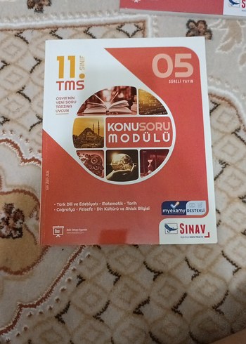 11. Sınıf TMS Konusoru Modülü 05 Soru Kitabı
