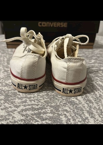 Converse Beyaz Converse Kadın Dolgu Topuklu Spor Ayakkabı