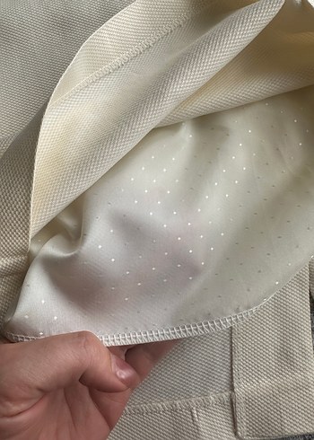 adil isik krem Midi Kalem Etek - Görsel 3