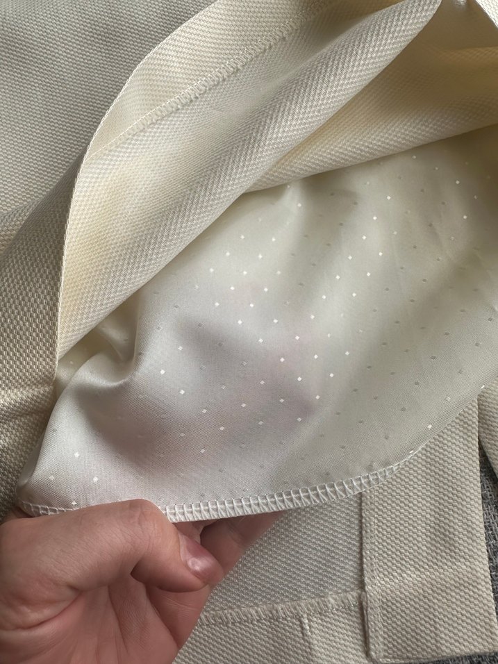 adil isik krem Midi Kalem Etek - Görsel 3