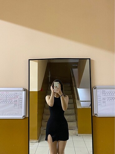 PullandBear Siyah Mini Elbise