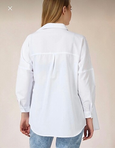 l Beden Oversize gömlek