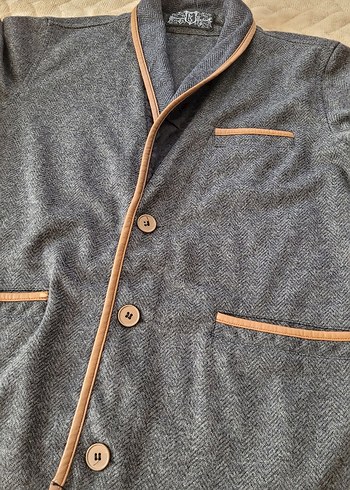 FC Plus Deri Detaylı Erkek Ceket - Görsel 3