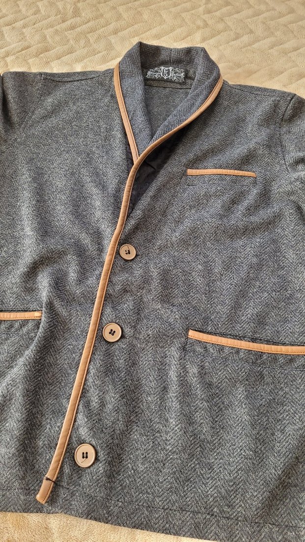 FC Plus Deri Detaylı Erkek Ceket - Görsel 3