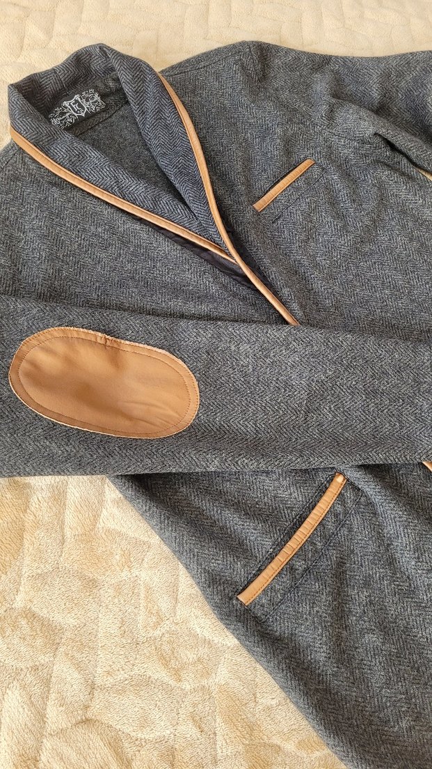 FC Plus Deri Detaylı Erkek Ceket - Görsel 2