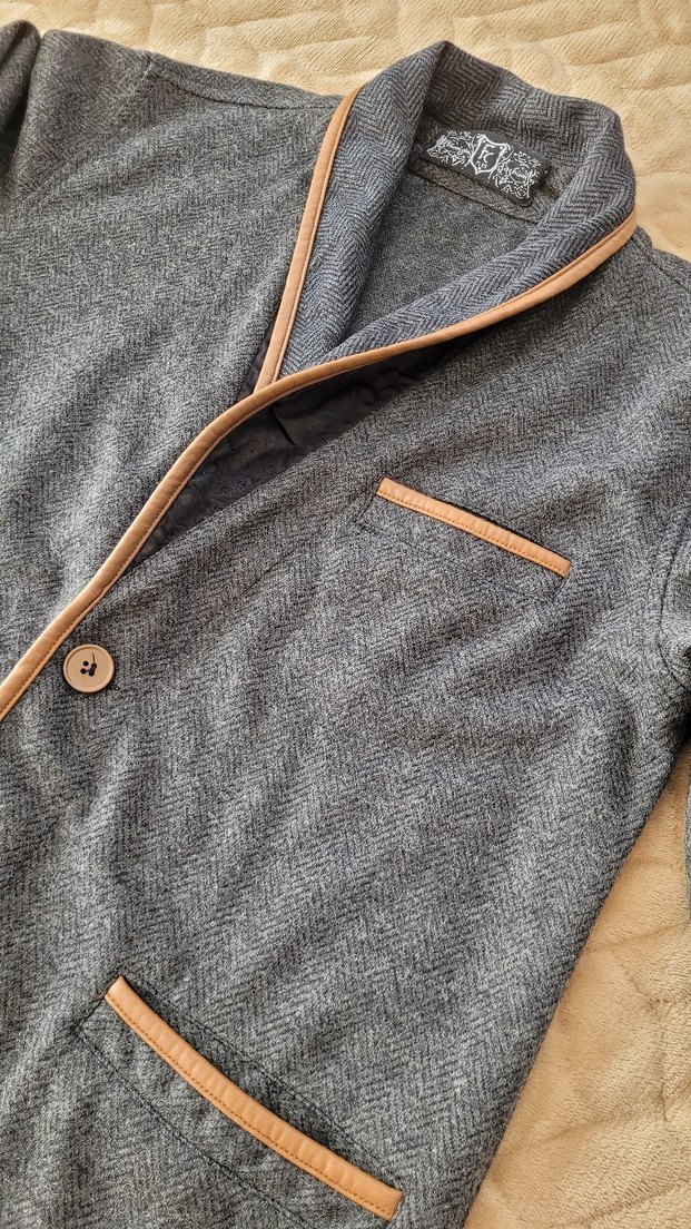 FC Plus Deri Detaylı Erkek Ceket - Görsel 4