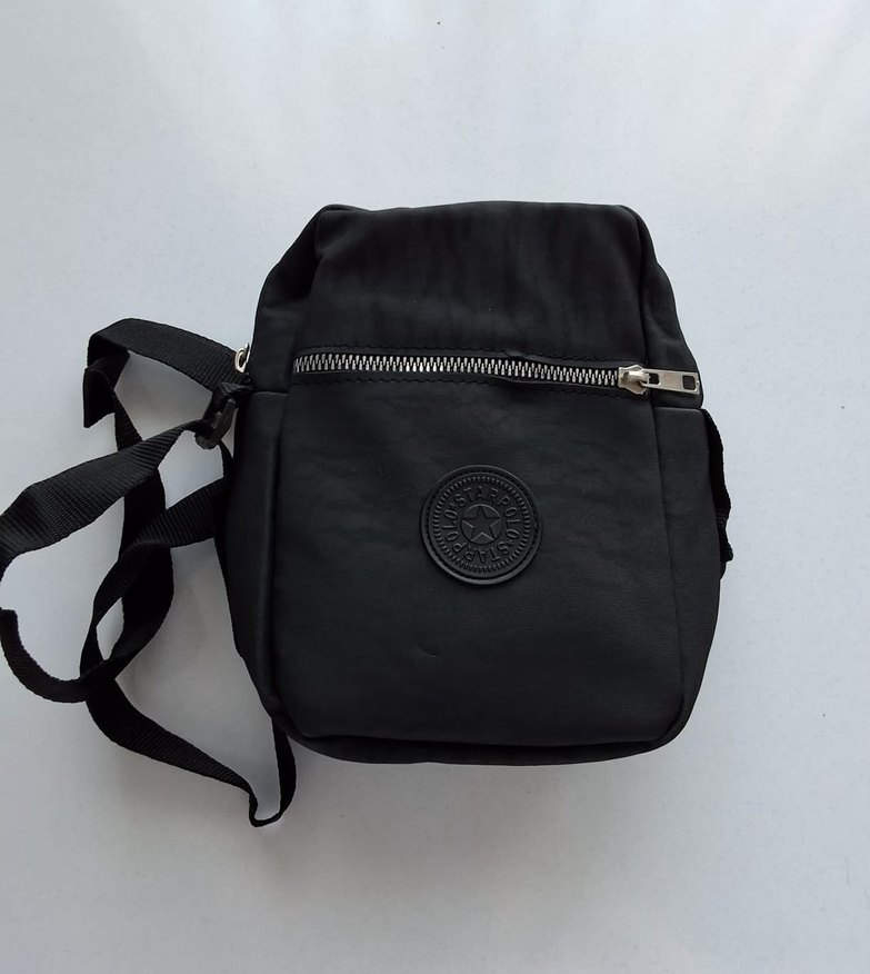 Kadın Siyah Fermuarlı Çapraz Çanta - Görsel 3