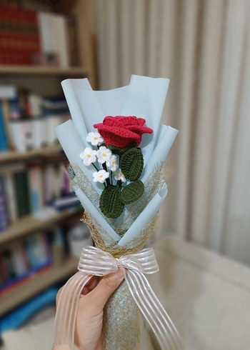 El Yapımı Gül Buketi - Görsel 4