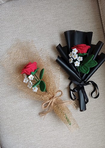 El Yapımı Gül Buketi - Görsel 5