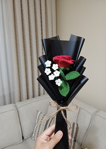 El Yapımı Gül Buketi - Görsel 9