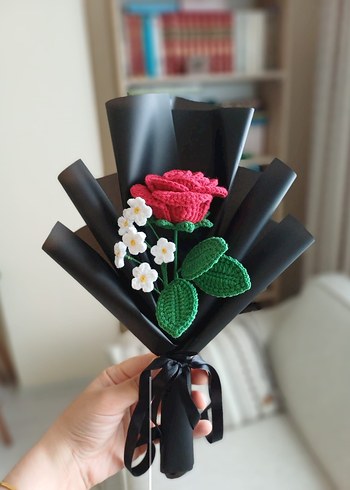 El Yapımı Gül Buketi - Görsel 2