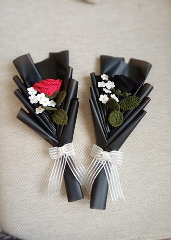 El Yapımı Gül Buketi - Görsel 3