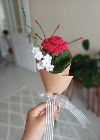 El Yapımı Gül Buketi - Görsel 7