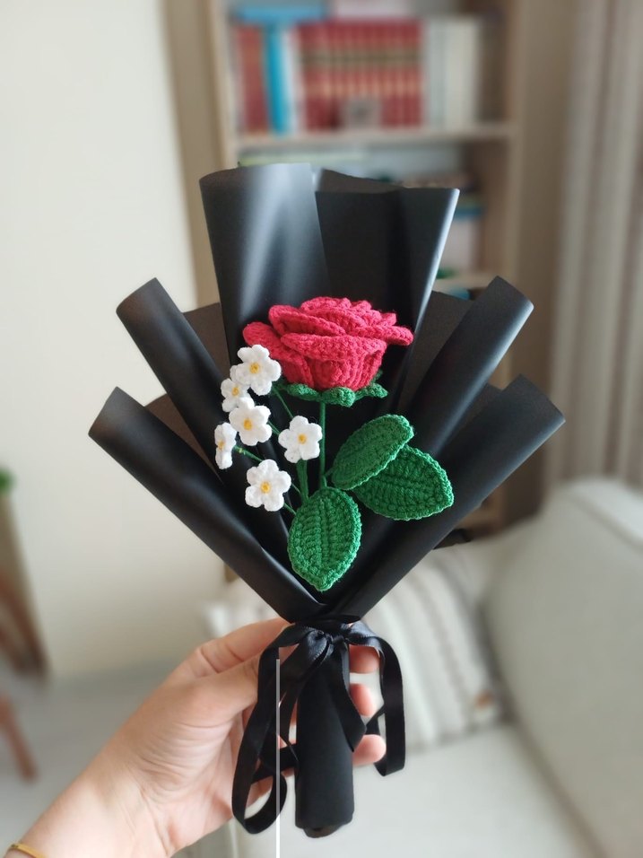 El Yapımı Gül Buketi - Görsel 2