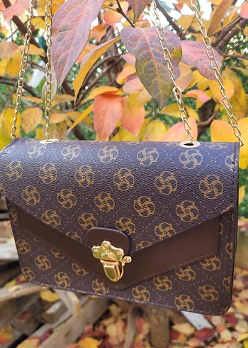 Zincir Askı Kutu Form Çanta - Görsel 9