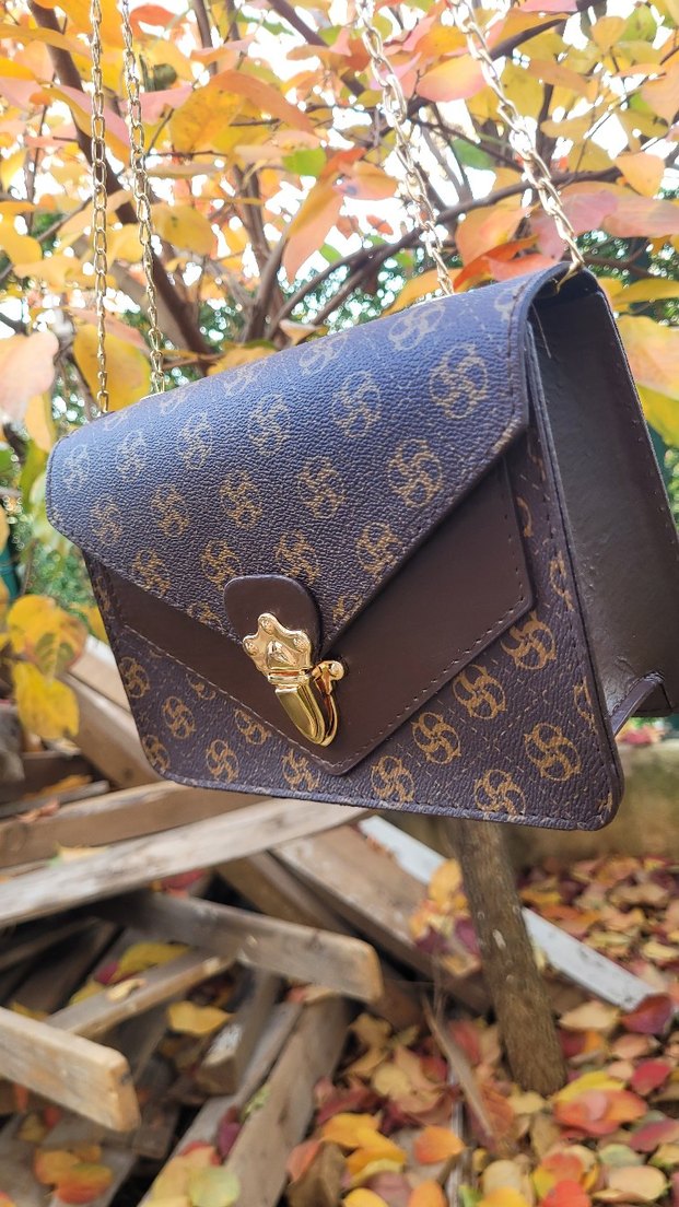 Zincir Askı Kutu Form Çanta - Görsel 4