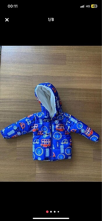 1 YAŞ ERKEK BEBEK MONT