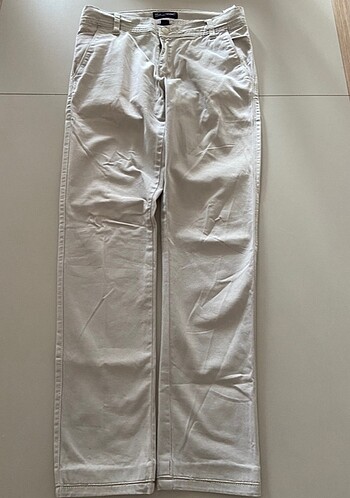 KREM SLIM FİT ERKEK PANTALON