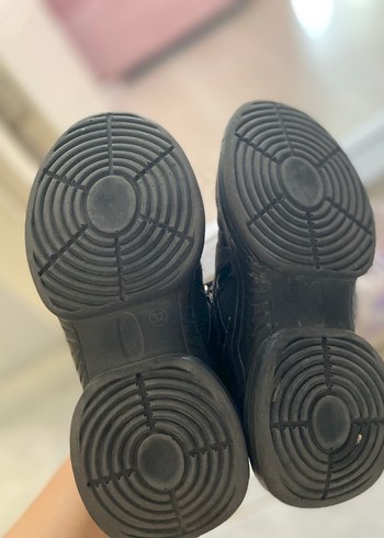 Kız Çocuk Gri Çok Renkli Spor Ayakkabı Velcro - Görsel 4