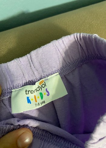 Mor etek + cigit eşofman rahat Kesim Kız - Görsel 4