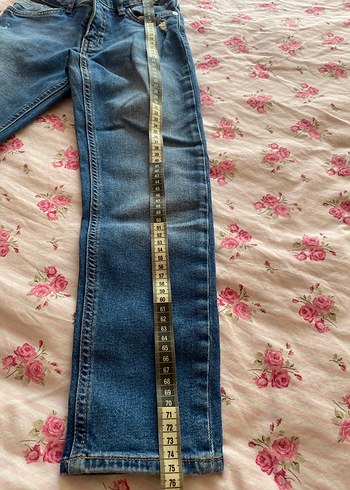 Mavi Rahat Kesim çocuk Kot Pantolon - Görsel 3