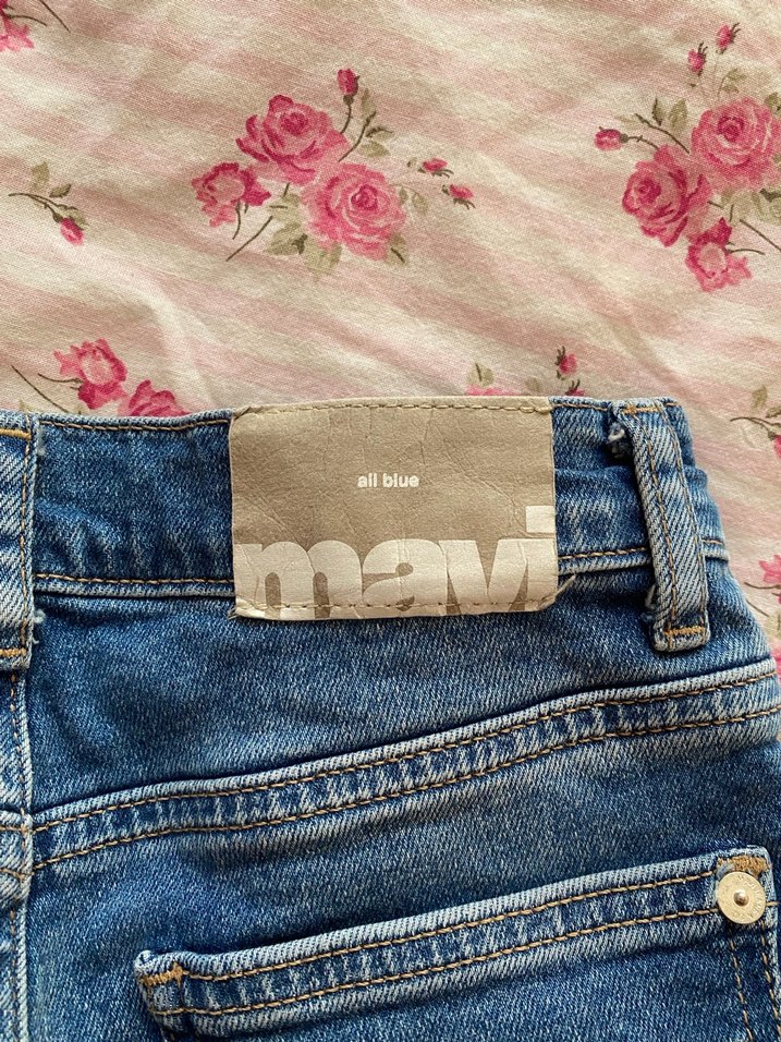 Mavi Rahat Kesim çocuk Kot Pantolon - Görsel 5