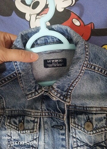 LC Waikiki Erkek çocuk kot ceket 5,6 yaş 