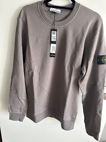 Stone island gri sweatshirt xl/xxl bedenler mevcut