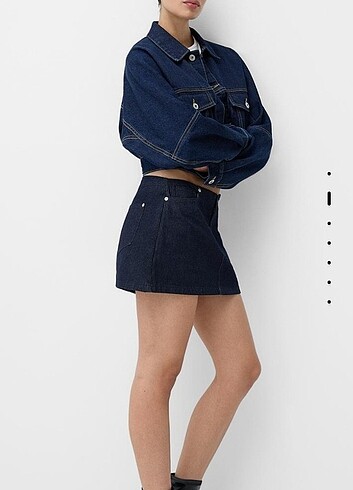 40 Beden siyah Renk Bershka Topuklu Bot Siyah