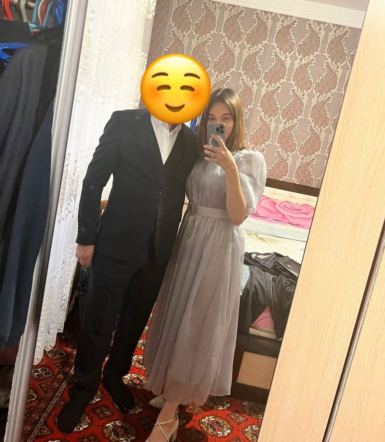 Gri elbise - Görsel 2