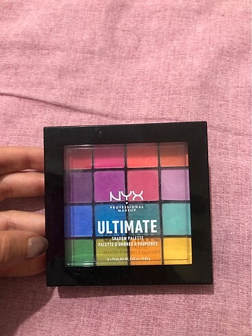 nyx ultimate renkli far paleti