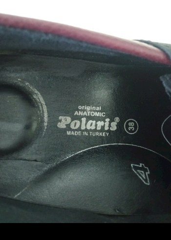 Bordo Dolgu Topuklu Kadın Klasik Ayakkabı - Görsel 3