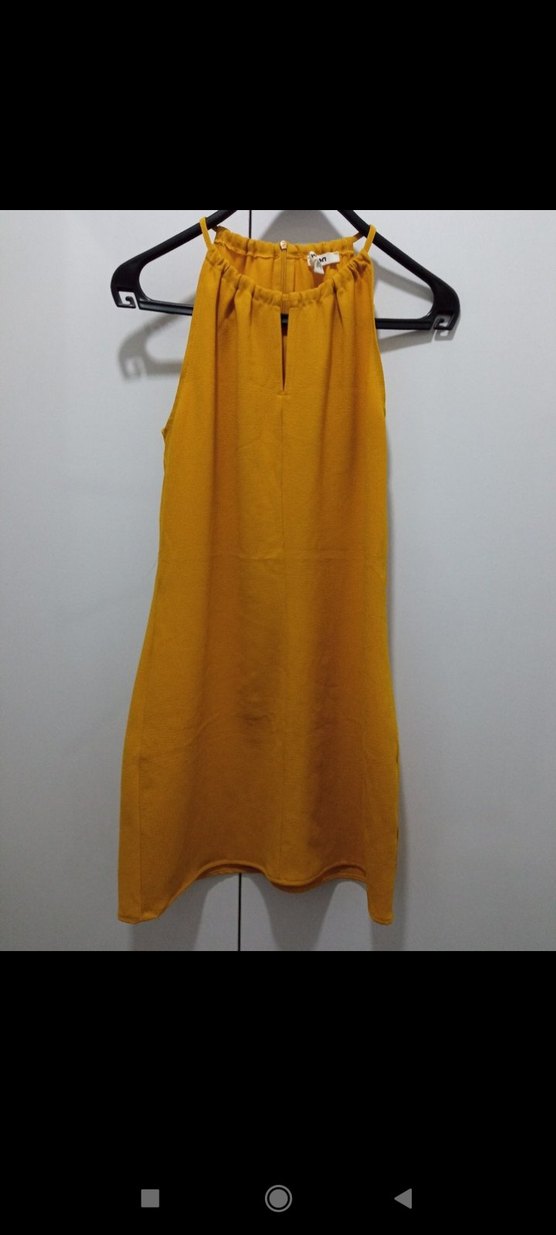 Kadın Sarı V Yaka Piliseli Bluz - Görsel 2